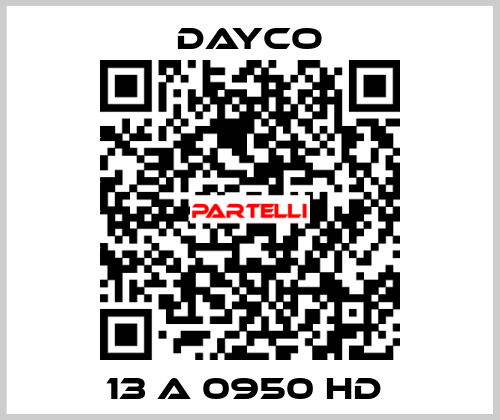 13 A 0950 HD  Dayco