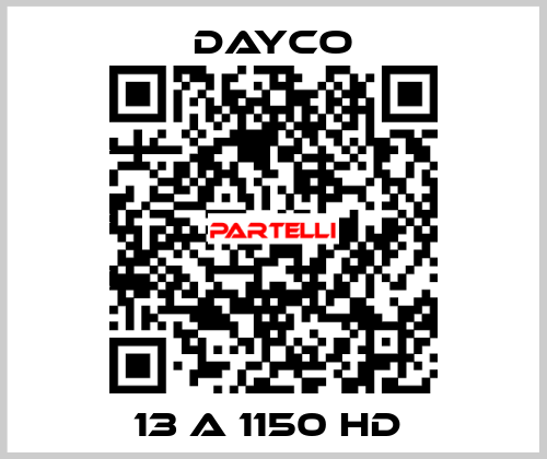 13 A 1150 HD  Dayco