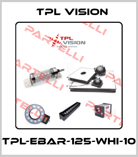 TPL-EBAR-125-WHI-10 TPL VISION