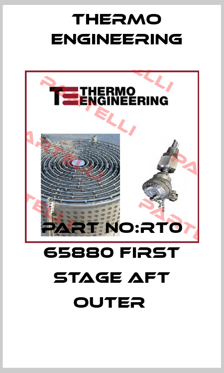 PART NO:RT0 65880 FIRST STAGE AFT OUTER  Thermo Engineering S.r.l.