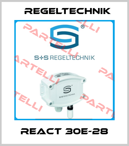 React 30E-28 Regeltechnik
