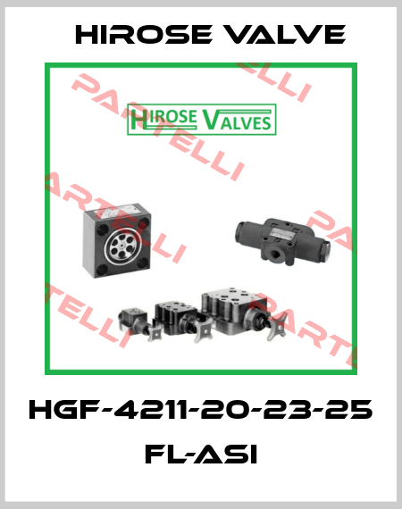 HGF-4211-20-23-25 FL-ASI Hirose Valve