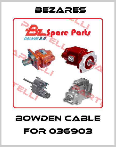 Bowden cable for 036903 Bezares