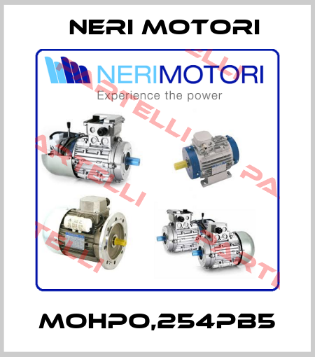 MOHPO,254PB5 Neri Motori