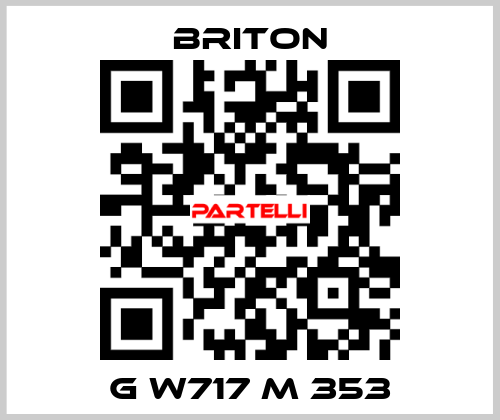 G W717 M 353 BRITON