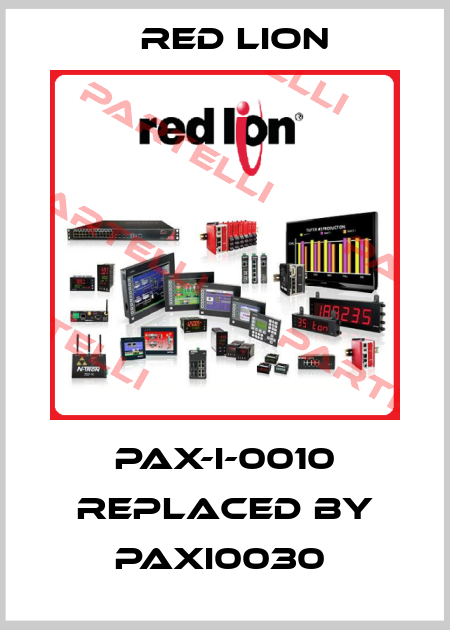 PAX-I-0010 replaced by PAXI0030  Red Lion