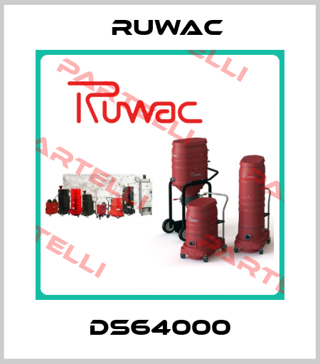 DS64000 Ruwac