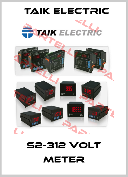 S2-312 Volt meter TAIK ELECTRIC