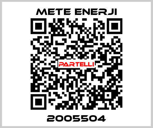 2005504 METE ENERJI