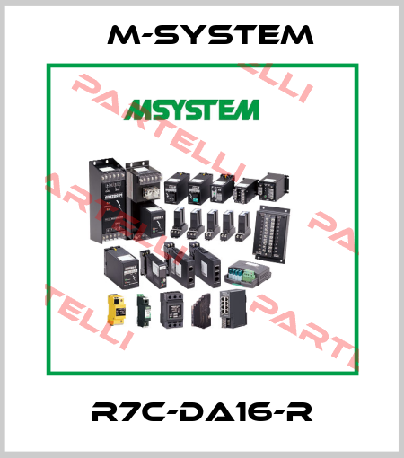 R7C-DA16-R M-SYSTEM