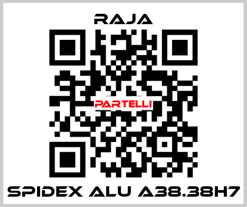 SPIDEX ALU A38.38H7 Raja