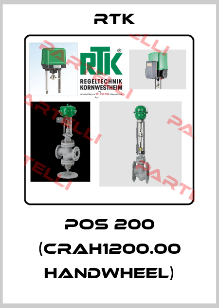 POS 200 (CRAH1200.00 HANDWHEEL) RTK