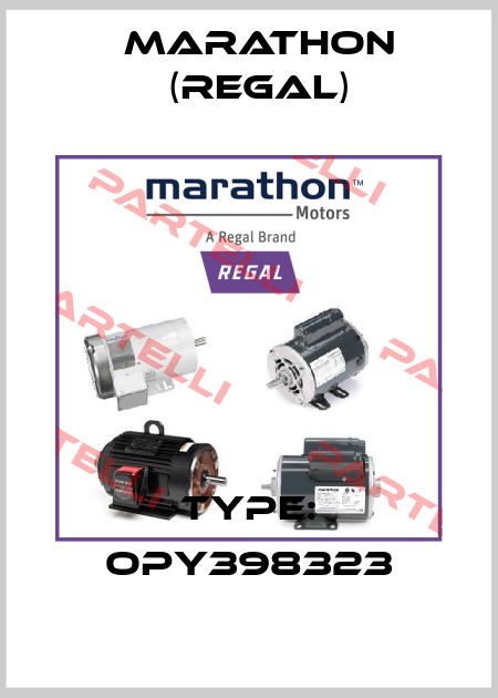 Type: OPY398323 Marathon (Regal)
