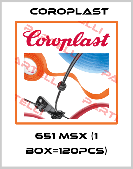 651 MSX (1 box=120pcs) Coroplast