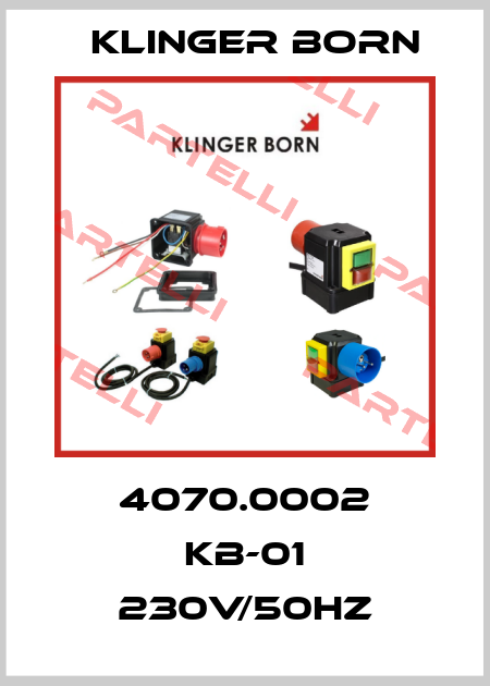 4070.0002 KB-01 230V/50Hz Klinger Born