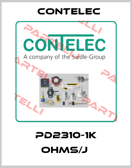 PD2310-1K OHMS/J  Contelec