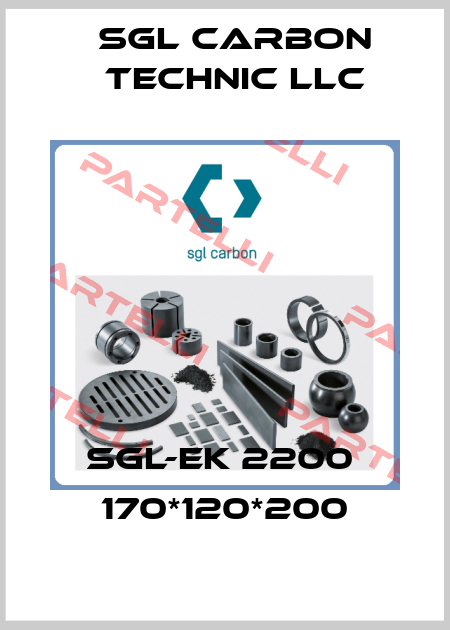 SGL-EK 2200  170*120*200 Sgl Carbon Technic Llc