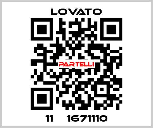 11ВА1671110 Lovato