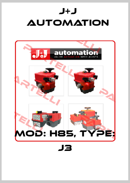 MOD: H85, Type: J3 J+J Automation