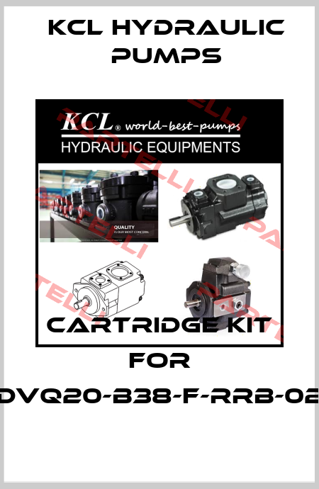 Cartridge kit for DVQ20-B38-F-RRB-02 KCL HYDRAULIC PUMPS