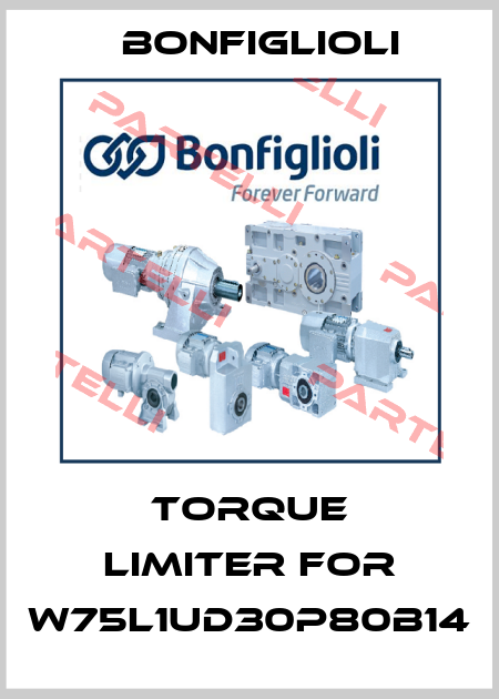 torque limiter for W75L1UD30P80B14 Bonfiglioli