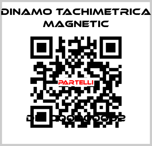 DIN 000000002 Dinamo Tachimetrica Magnetic