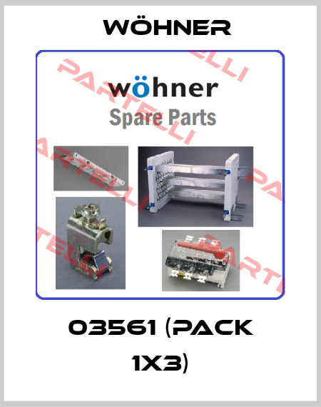 03561 (pack 1x3) Wöhner
