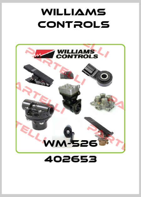 WM-526 402653 Williams Controls