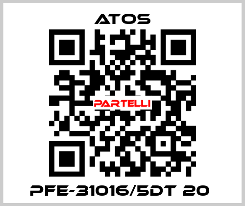 PFE-31016/5DT 20  Atos