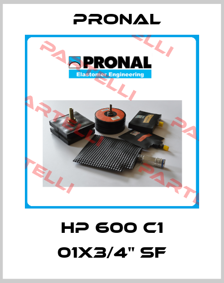 HP 600 C1 01X3/4" SF PRONAL