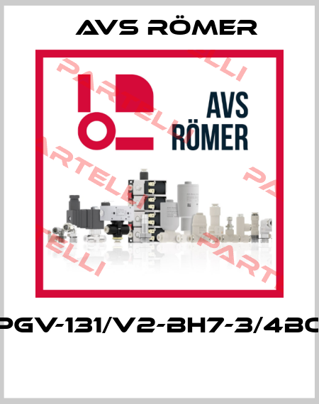 PGV-131/V2-BH7-3/4BO  Avs Römer