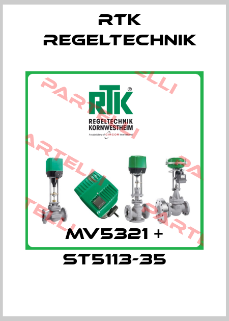 MV5321 + ST5113-35 RTK Regeltechnik
