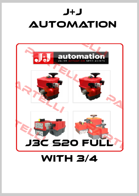 J3C S20 full with 3/4 J+J Automation