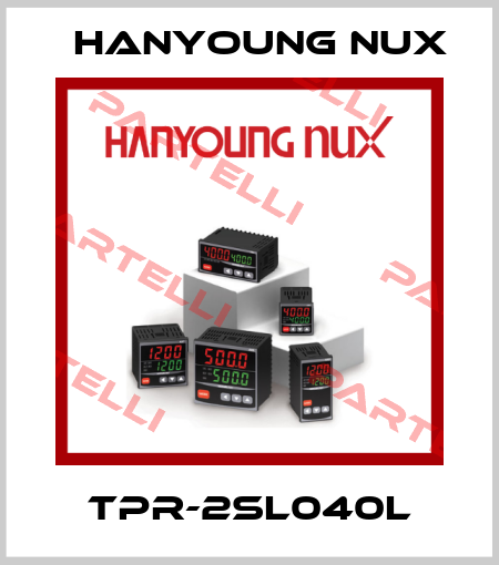 TPR-2SL040L HanYoung NUX