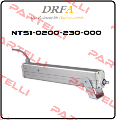 NTS1-0200-230-000, 13mm/sek , available only with 12,5mm/sek DRFA