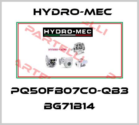 PQ50FB07C0-QB3 BG71B14 Hydro-Mec