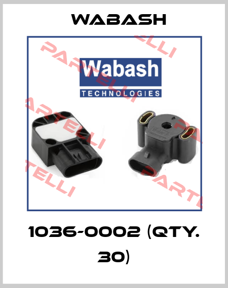 1036-0002 (Qty. 30) Wabash