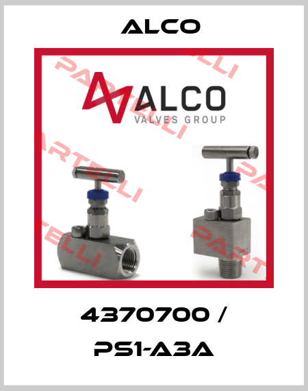 4370700 / PS1-A3A Alco