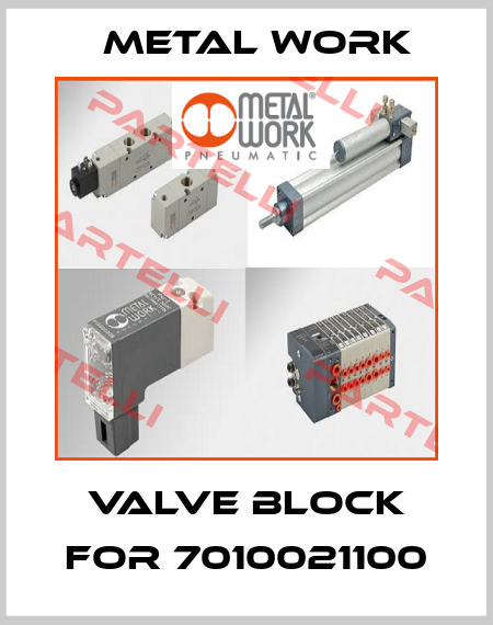 valve block for 7010021100 Metal Work
