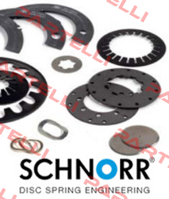 PLATE SPRING(DIAPHRAGM SPRING) 019196 70,00 X 30,50 X 3,00 LLO 5,10 1.8159/51CRV4  Schnorr