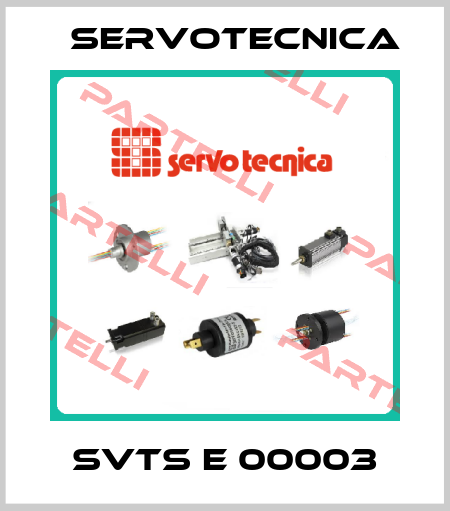 SVTS E 00003 Servotecnica