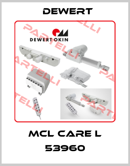 MCL CARE L 53960 DEWERT