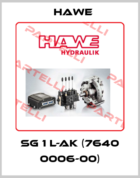 SG 1 L-AK (7640 0006-00) Hawe