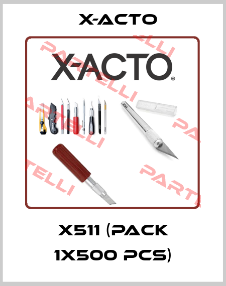 X511 (pack 1x500 pcs) X-acto