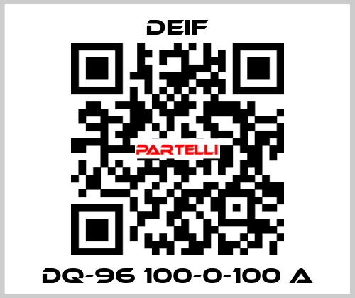 DQ-96 100-0-100 A Deif