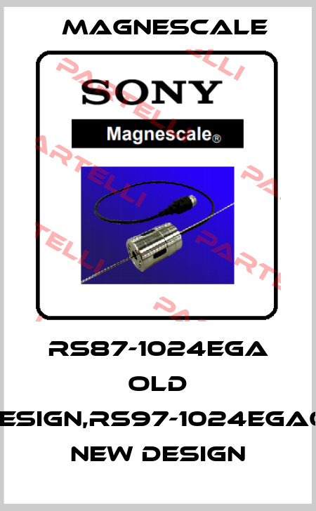 RS87-1024EGA old design,RS97-1024EGA01 new design Magnescale