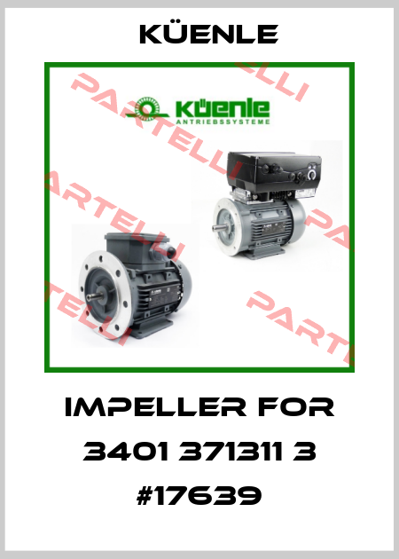 Impeller for 3401 371311 3 #17639 Küenle