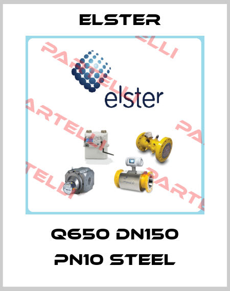 Q650 DN150 PN10 Steel Elster