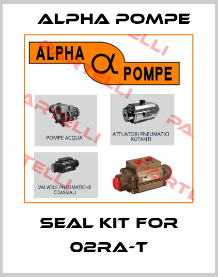Seal kit for 02RA-T Alpha Pompe