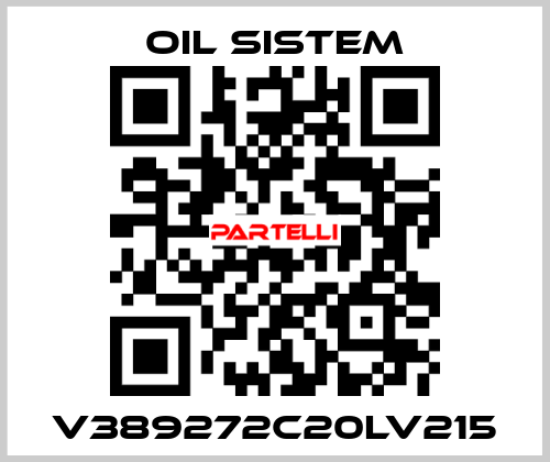 V389272C20LV215 Oil Sistem